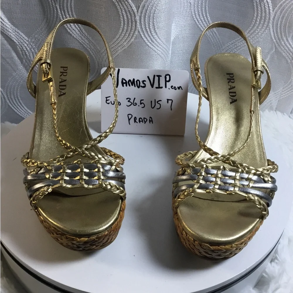 Prada stylish wedge